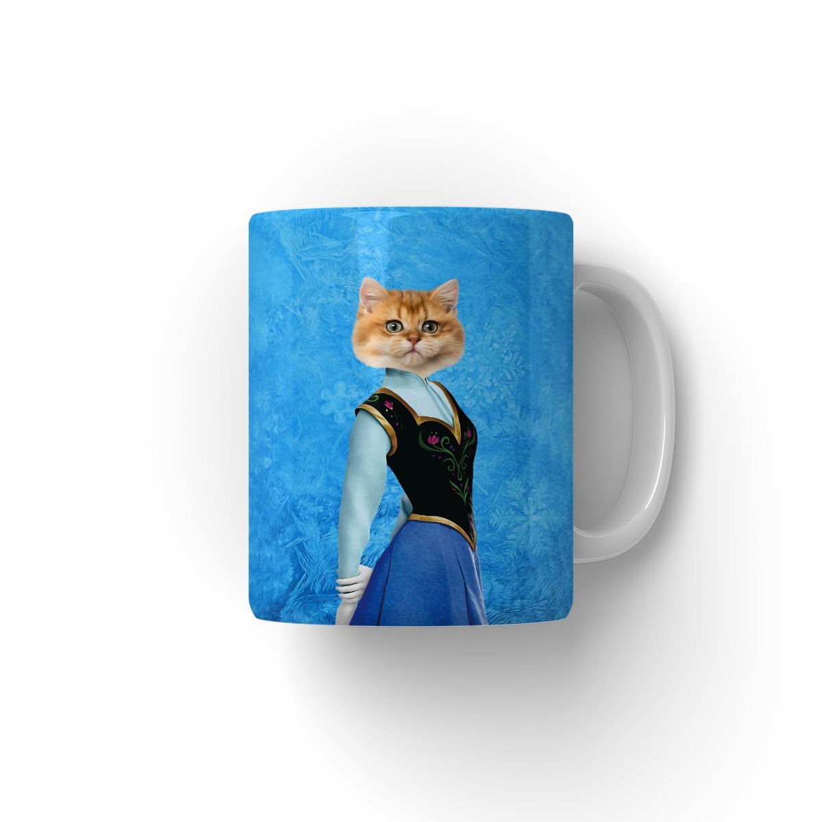 Pet Portraits | Ana (Frozen Inspired): Custom Pet Coffee Mug | Paw & Glory