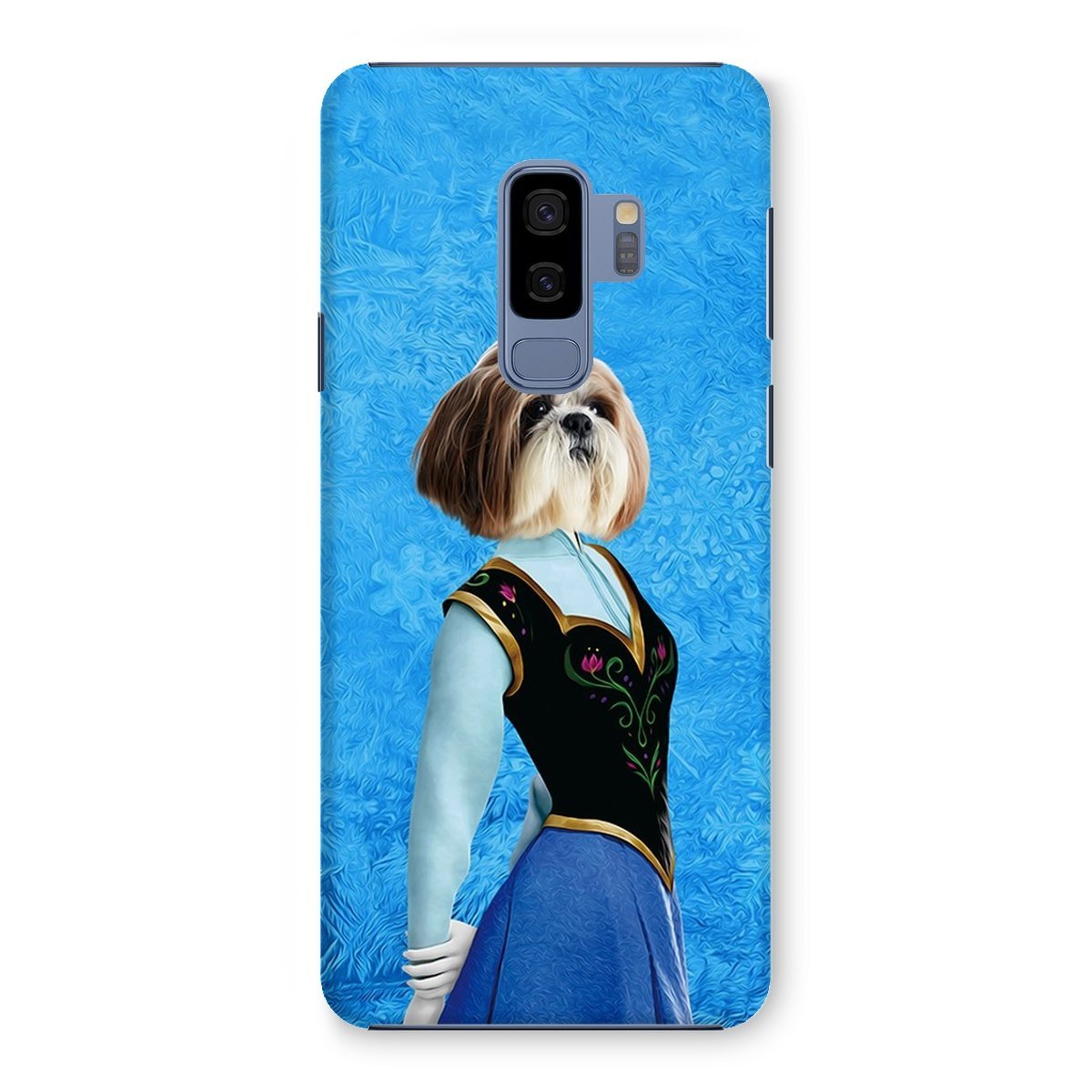 Snow Princess Custom Pet Phone Case | Custom Pet Artwork | Paw & Glory