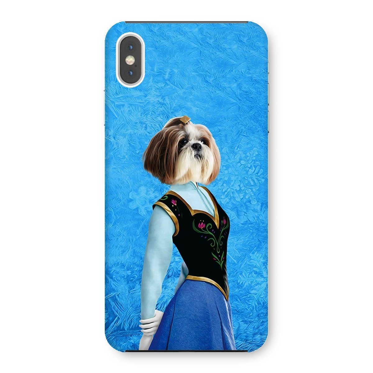 Snow Princess Custom Pet Phone Case | Custom Pet Artwork | Paw & Glory