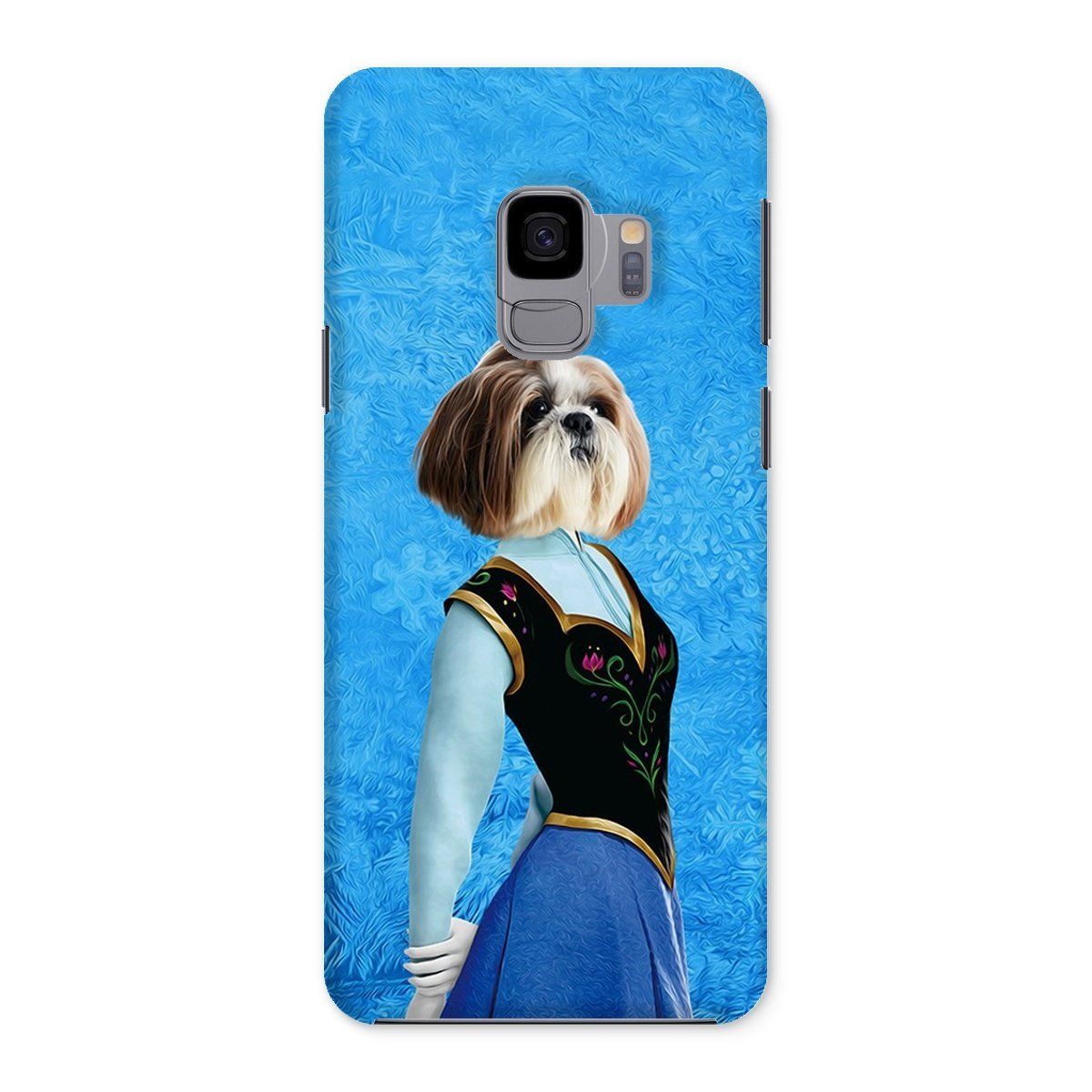 Snow Princess Custom Pet Phone Case | Custom Pet Artwork | Paw & Glory