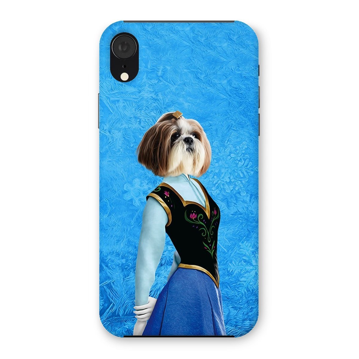 Snow Princess Custom Pet Phone Case | Custom Pet Artwork | Paw & Glory