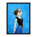 Snow Princess: Custom Pet Portrait