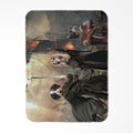 Aragon, Legolas & Gimli: Custom Pet Blanket