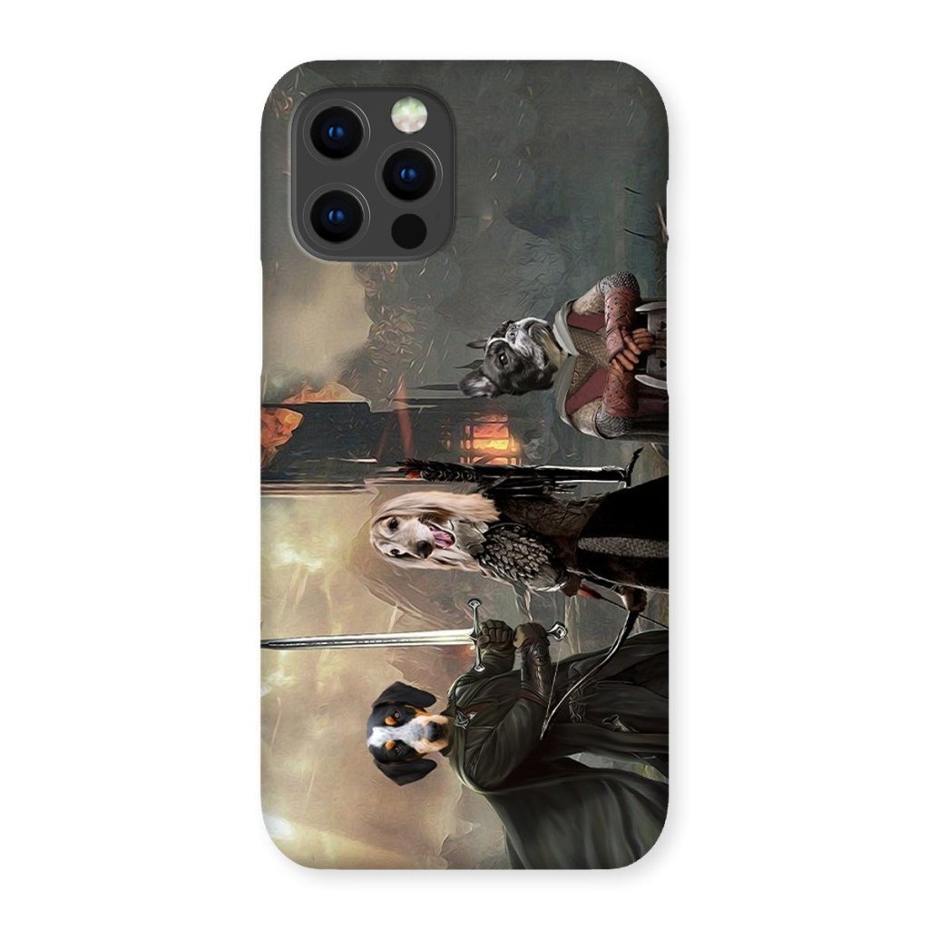 Pet Portraits | Aragon, Legolas & Gimli: Custom Pet Phone Case | Paw & Glory