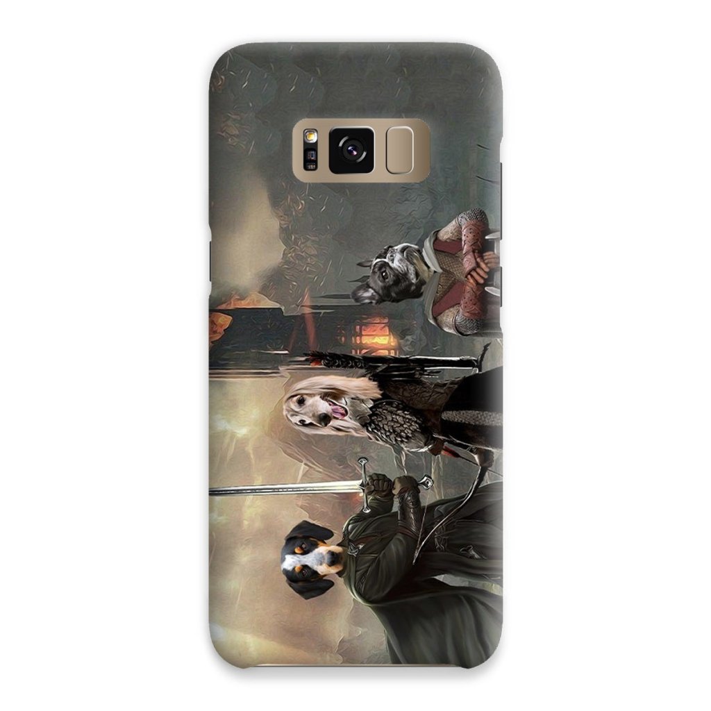 Aragon, Legolas & Gimli: Custom Pet Phone Case - Paw & Glory - Dog Portraits - Pet Portraits