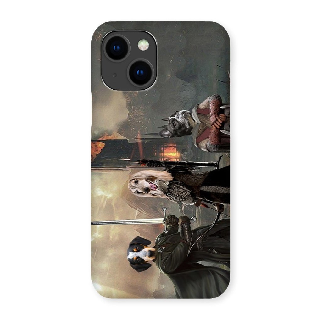 Pet Portraits | Aragon, Legolas & Gimli: Custom Pet Phone Case | Paw & Glory