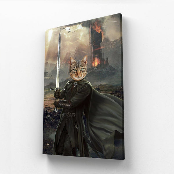 Fantasy Fellowship Custom Pet Canvas | Custom Pet Portrait Canvas | Paw & Glory