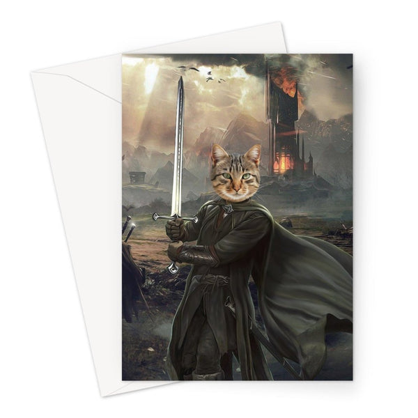 Fantasy Fellowship Custom Pet Greeting Card | Personalised Pet Gift | Paw & Glory