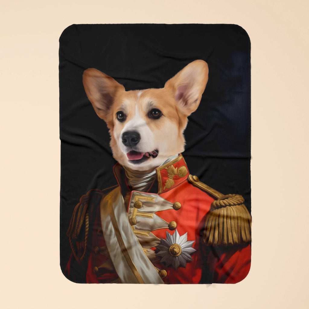 Pet Portraits | Archduke: Custom Pet Blanket | Paw & Glory