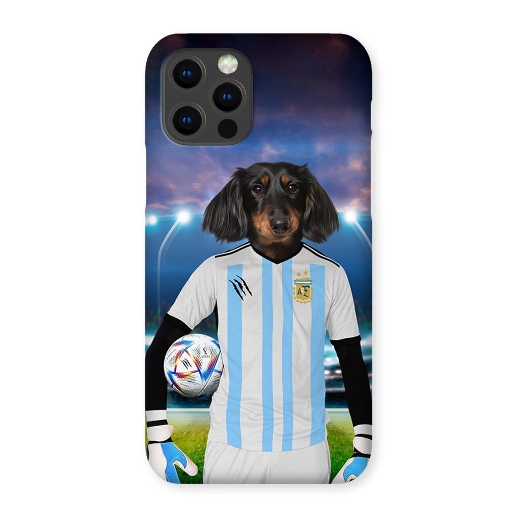 Pet Portraits | Argentina Football Team (FIFA 2022): Custom Pet Phone Case | Paw & Glory