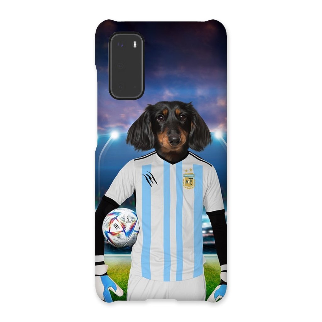 Pet Portraits | Argentina Football Team (FIFA 2022): Custom Pet Phone Case | Paw & Glory