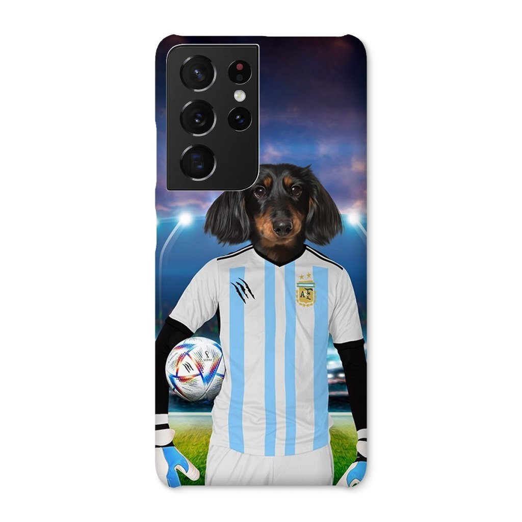 Pet Portraits | Argentina Football Team (FIFA 2022): Custom Pet Phone Case | Paw & Glory