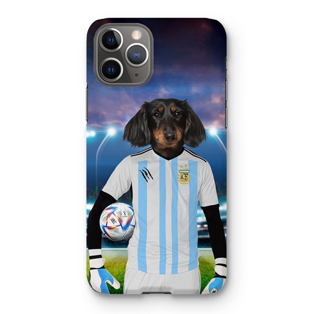 Pet Portraits | Argentina Football Team (FIFA 2022): Custom Pet Phone Case | Paw & Glory