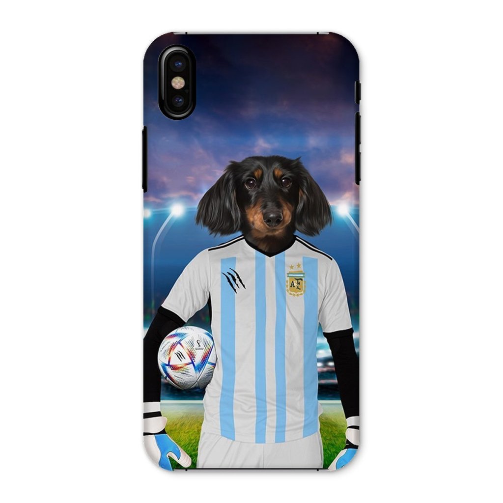 Pet Portraits | Argentina Football Team (FIFA 2022): Custom Pet Phone Case | Paw & Glory