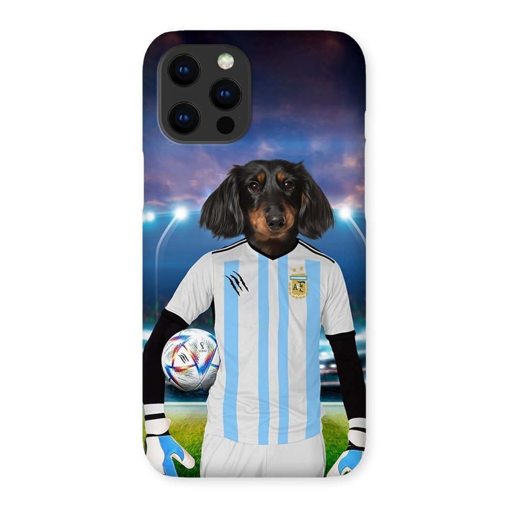 Pet Portraits | Argentina Football Team (FIFA 2022): Custom Pet Phone Case | Paw & Glory