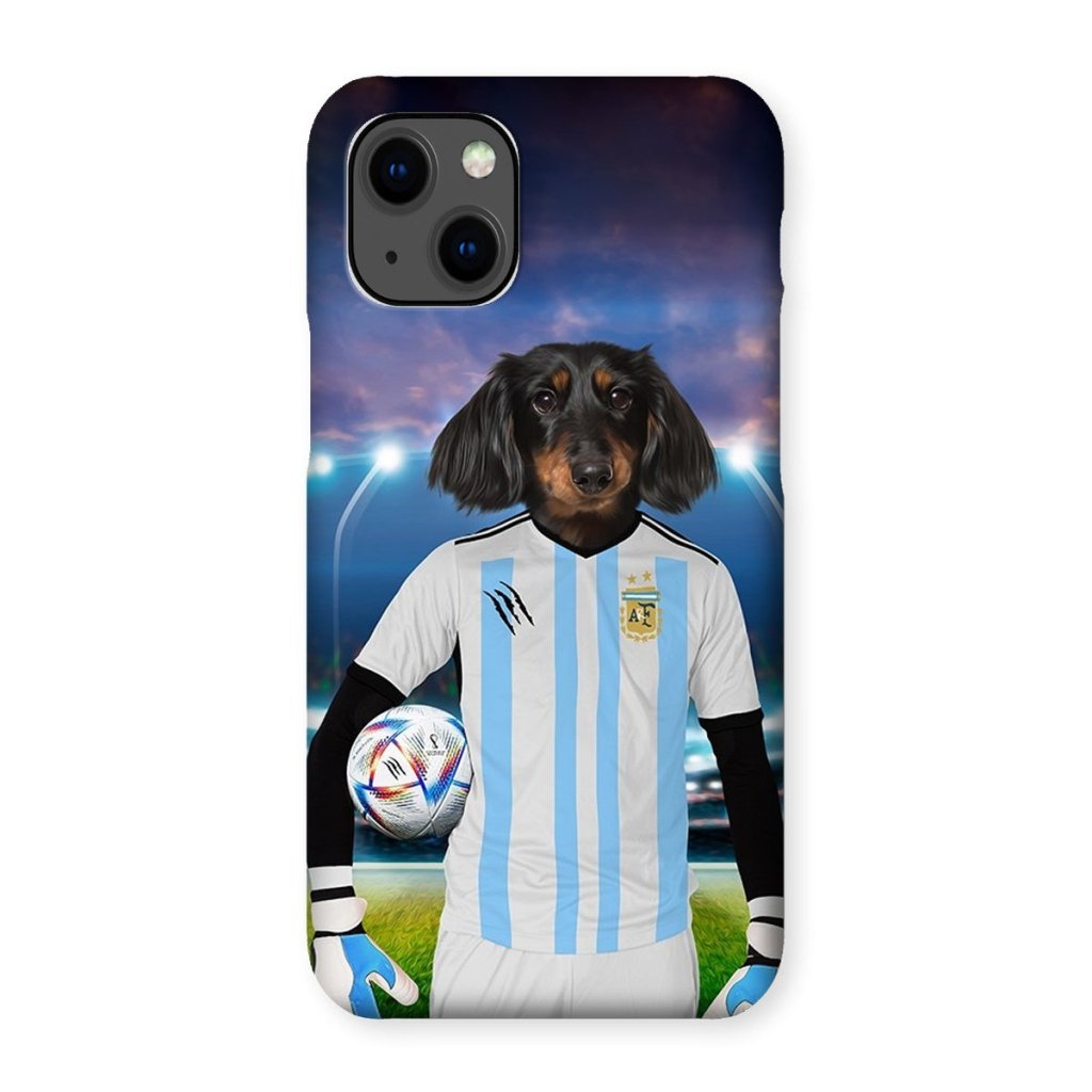 Pet Portraits | Argentina Football Team (FIFA 2022): Custom Pet Phone Case | Paw & Glory
