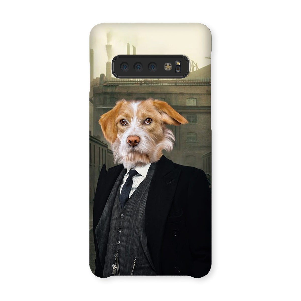 1920s Gangster Custom Pet Snap Phone Case | Custom Pet Artwork | Paw & Glory