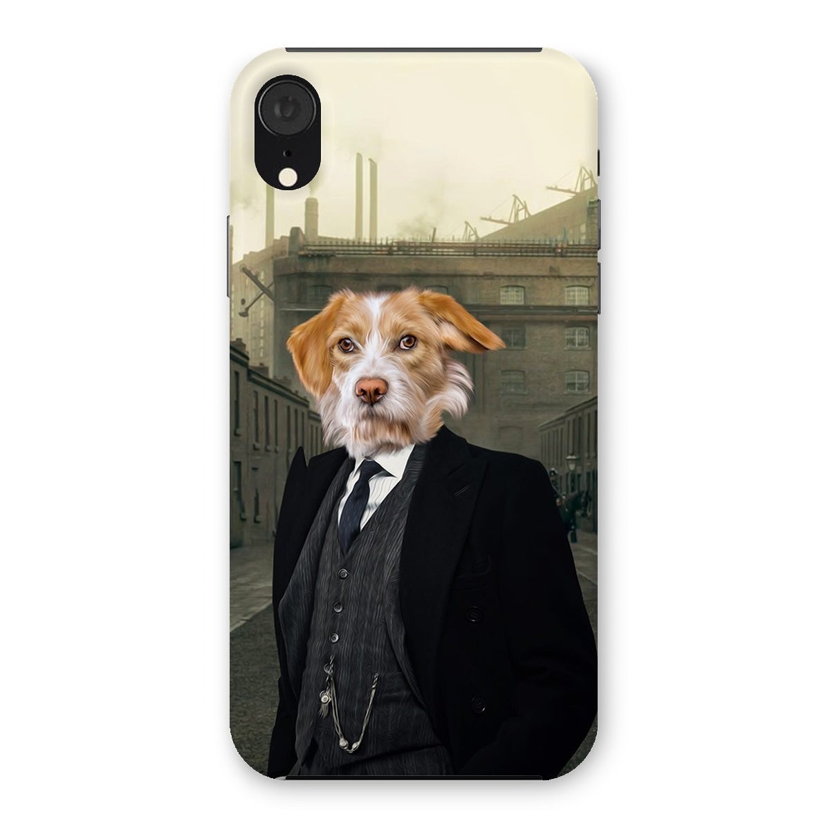 1920s Gangster Custom Pet Snap Phone Case | Custom Pet Artwork | Paw & Glory