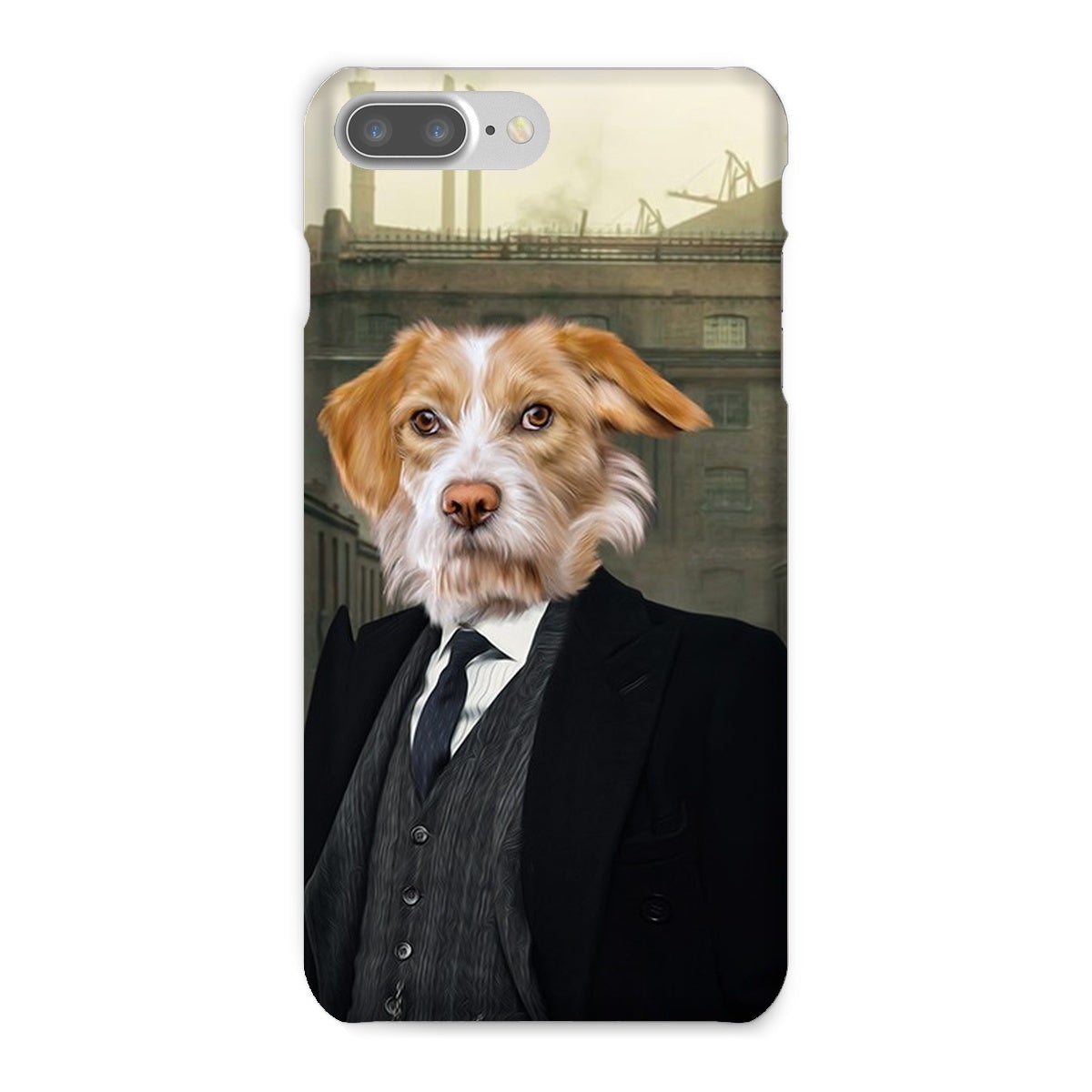 1920s Gangster Custom Pet Snap Phone Case | Custom Pet Artwork | Paw & Glory