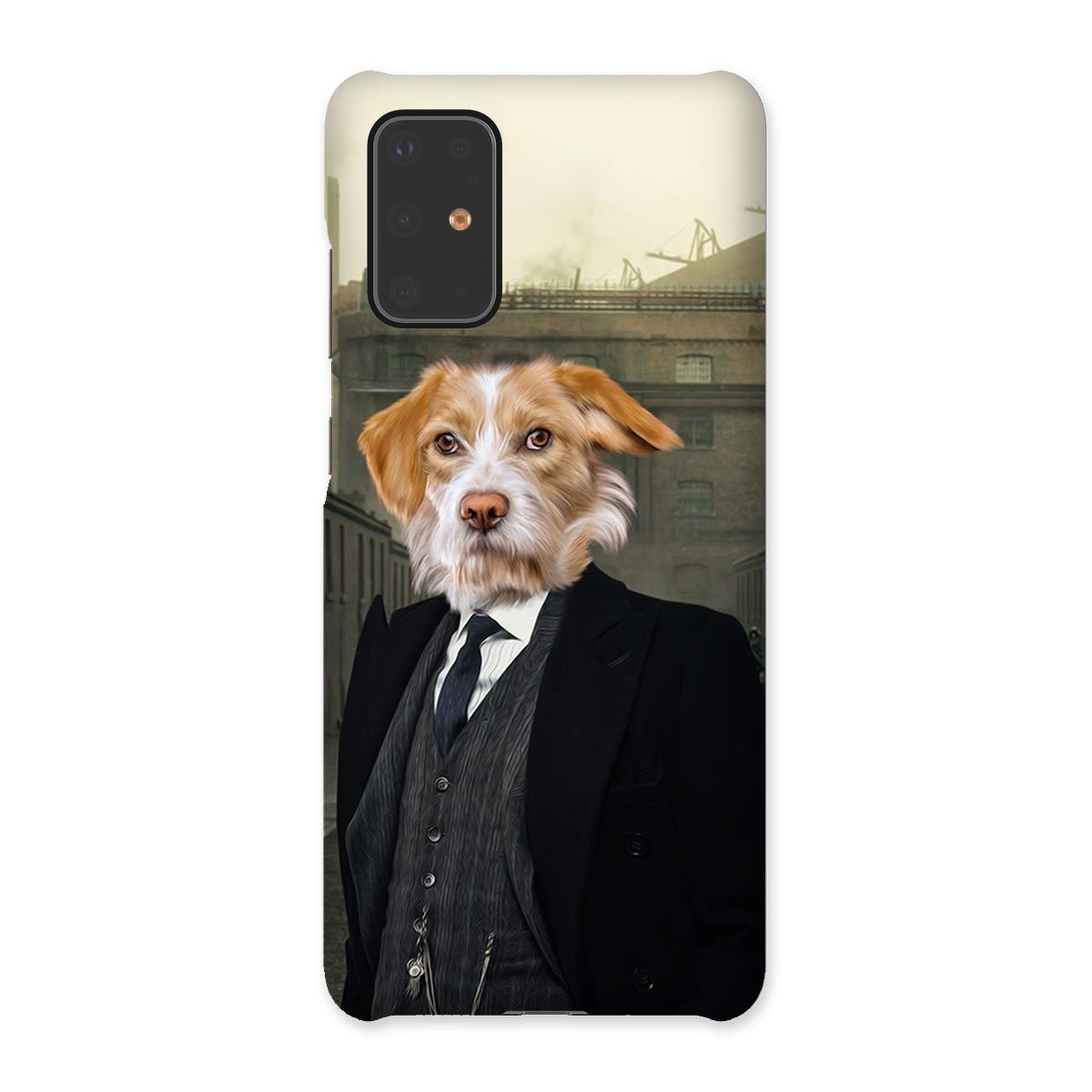 1920s Gangster Custom Pet Snap Phone Case | Custom Pet Artwork | Paw & Glory