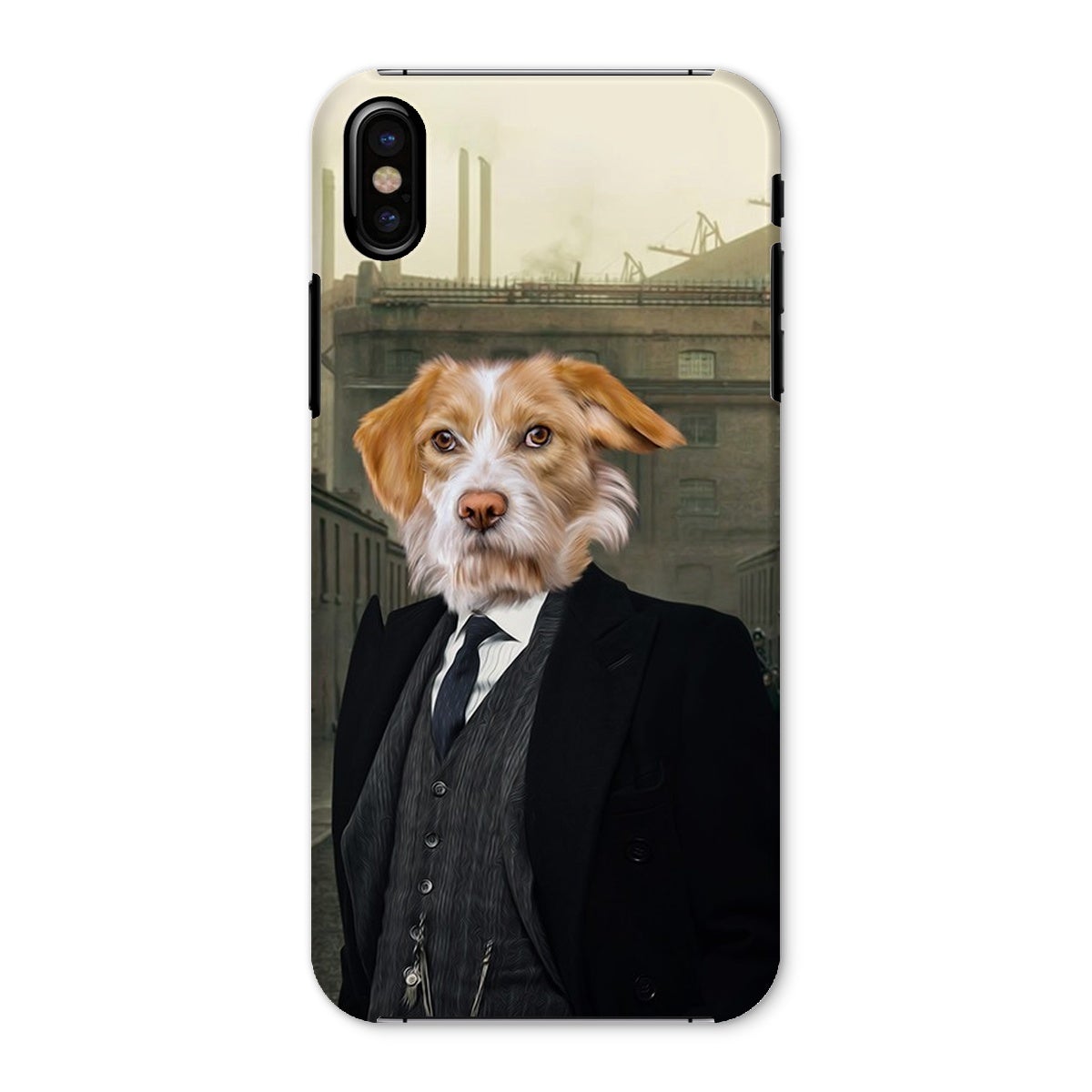 1920s Gangster Custom Pet Snap Phone Case | Custom Pet Artwork | Paw & Glory
