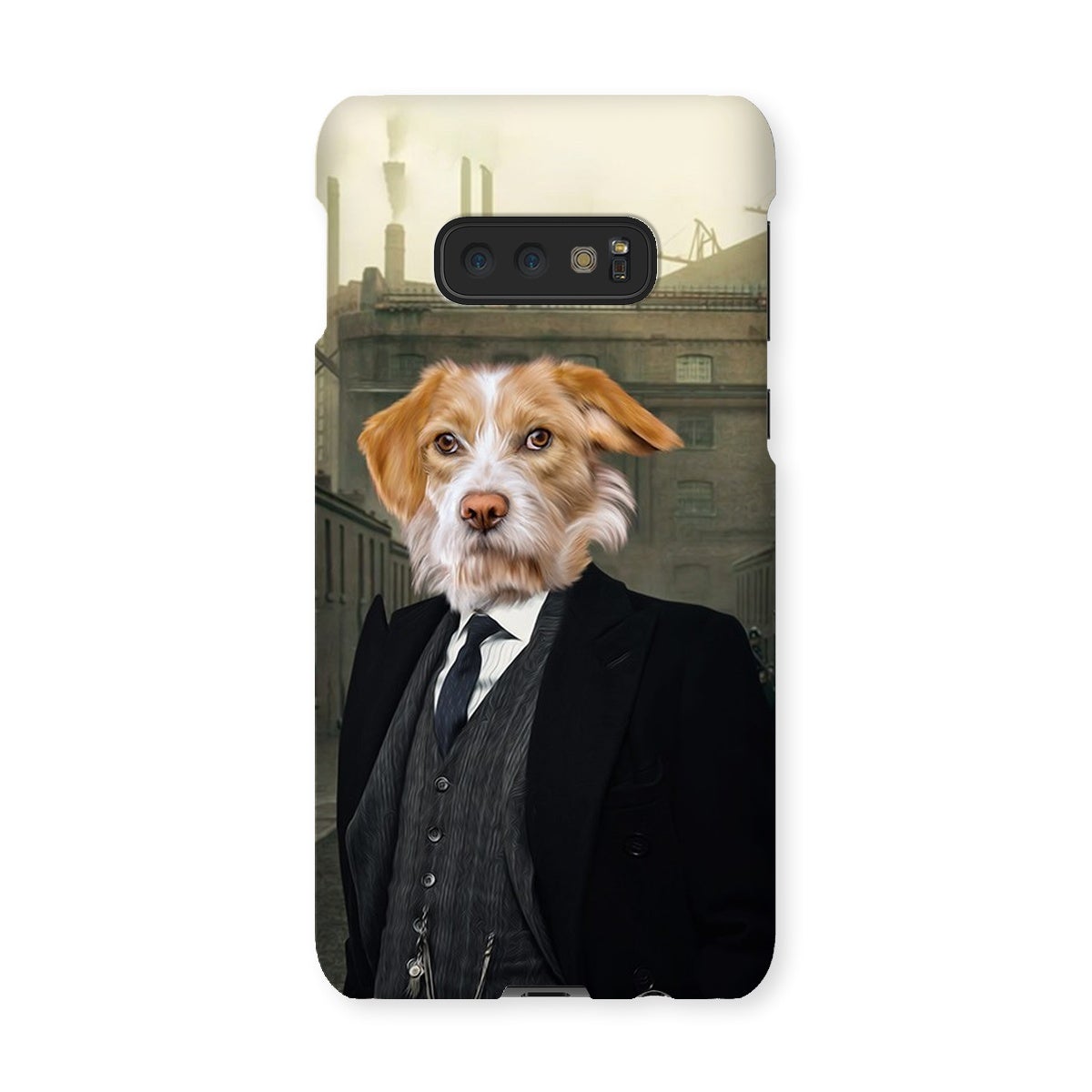 Pet Portraits | Arthur (Peaky Blinders Inspired): Custom Pet Snap Phone Case | Paw & Glory