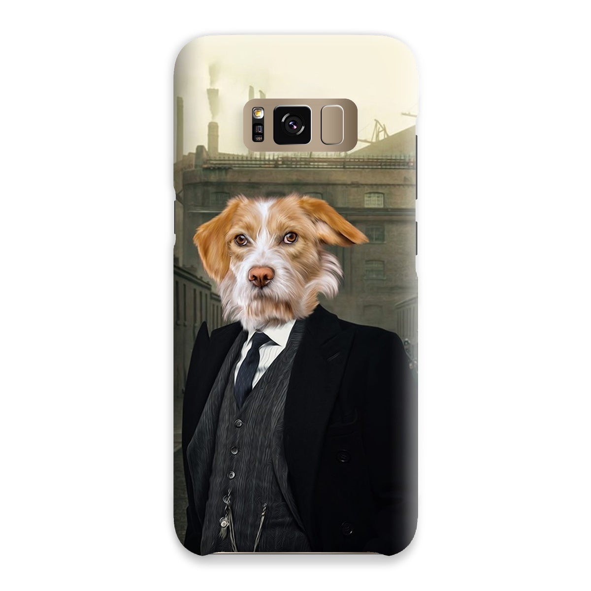 Pet Portraits | Arthur (Peaky Blinders Inspired): Custom Pet Snap Phone Case | Paw & Glory