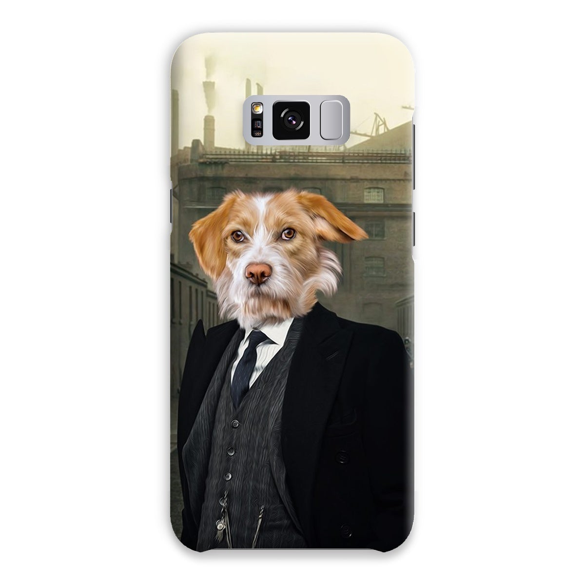 Pet Portraits | Arthur (Peaky Blinders Inspired): Custom Pet Snap Phone Case | Paw & Glory