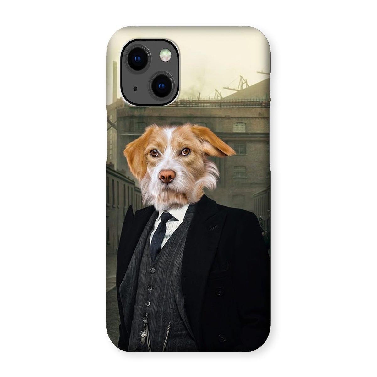 1920s Gangster Custom Pet Snap Phone Case | Custom Pet Artwork | Paw & Glory