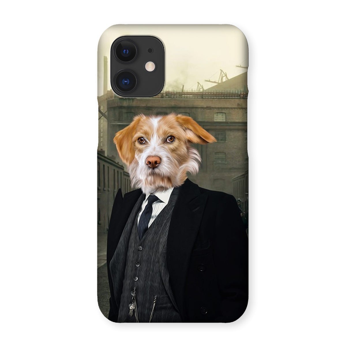 1920s Gangster Custom Pet Snap Phone Case | Custom Pet Artwork | Paw & Glory