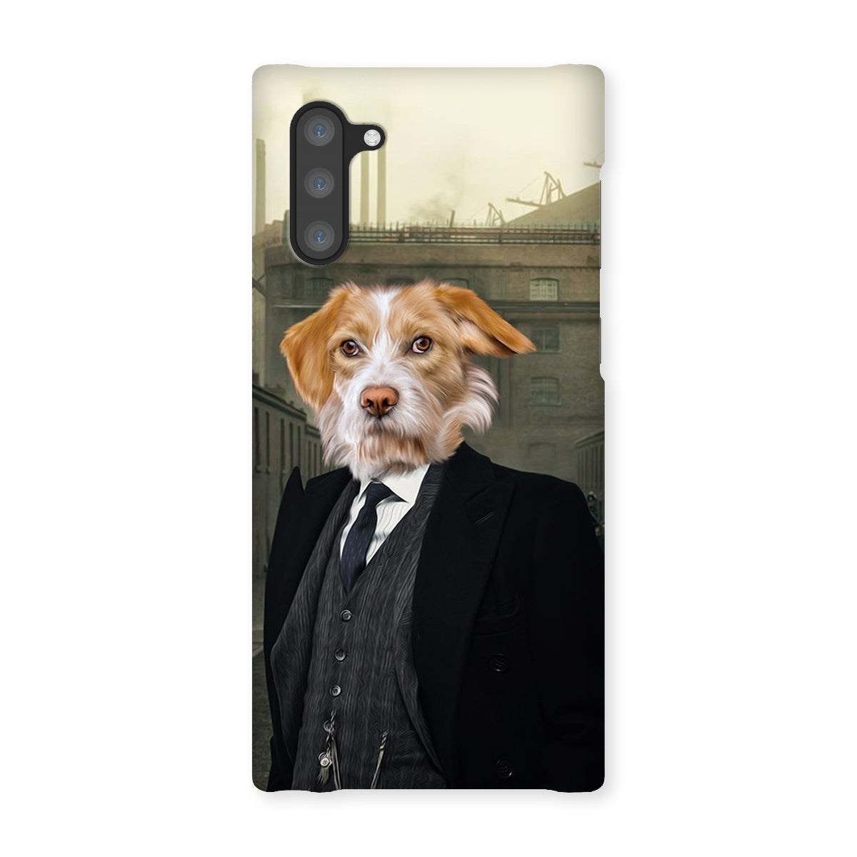 Pet Portraits | Arthur (Peaky Blinders Inspired): Custom Pet Snap Phone Case | Paw & Glory