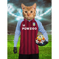 Aston Pawla Football Club: Custom Digital Download Pet Portrait