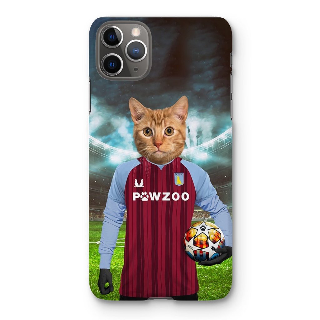 Aston Pawla Football Club: Custom Pet Phone Case - Paw & Glory - Dog Portraits - Pet Portraits