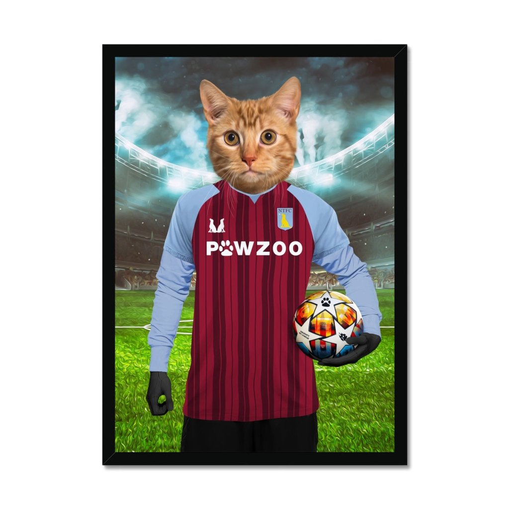 Pet Portraits | Aston Pawla Football Club: Custom Pet Portrait | Paw & Glory