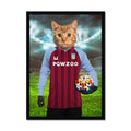 Aston Pawla Football Club: Custom Pet Portrait