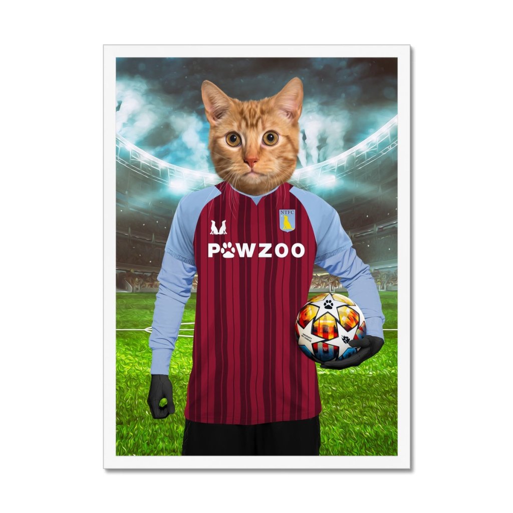 Pet Portraits | Aston Pawla Football Club: Custom Pet Portrait | Paw & Glory