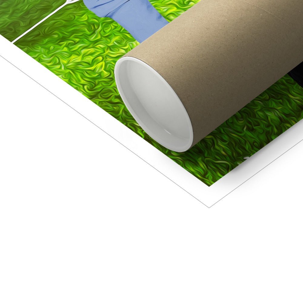 Pet Portraits | Aston Pawla Football Club: Custom Pet Poster | Paw & Glory