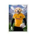 Australia Rugby Team: Custom Pet Poster
