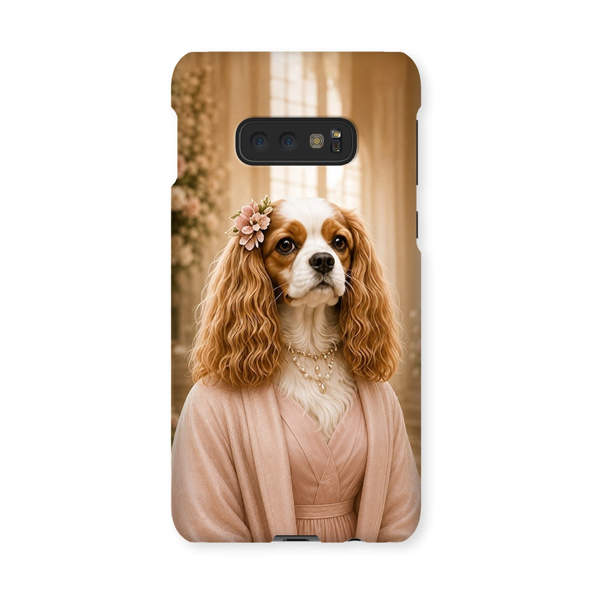 Pet Portraits | The Timeless Bridesmaid: Custom Pet Phone Case | Paw & Glory