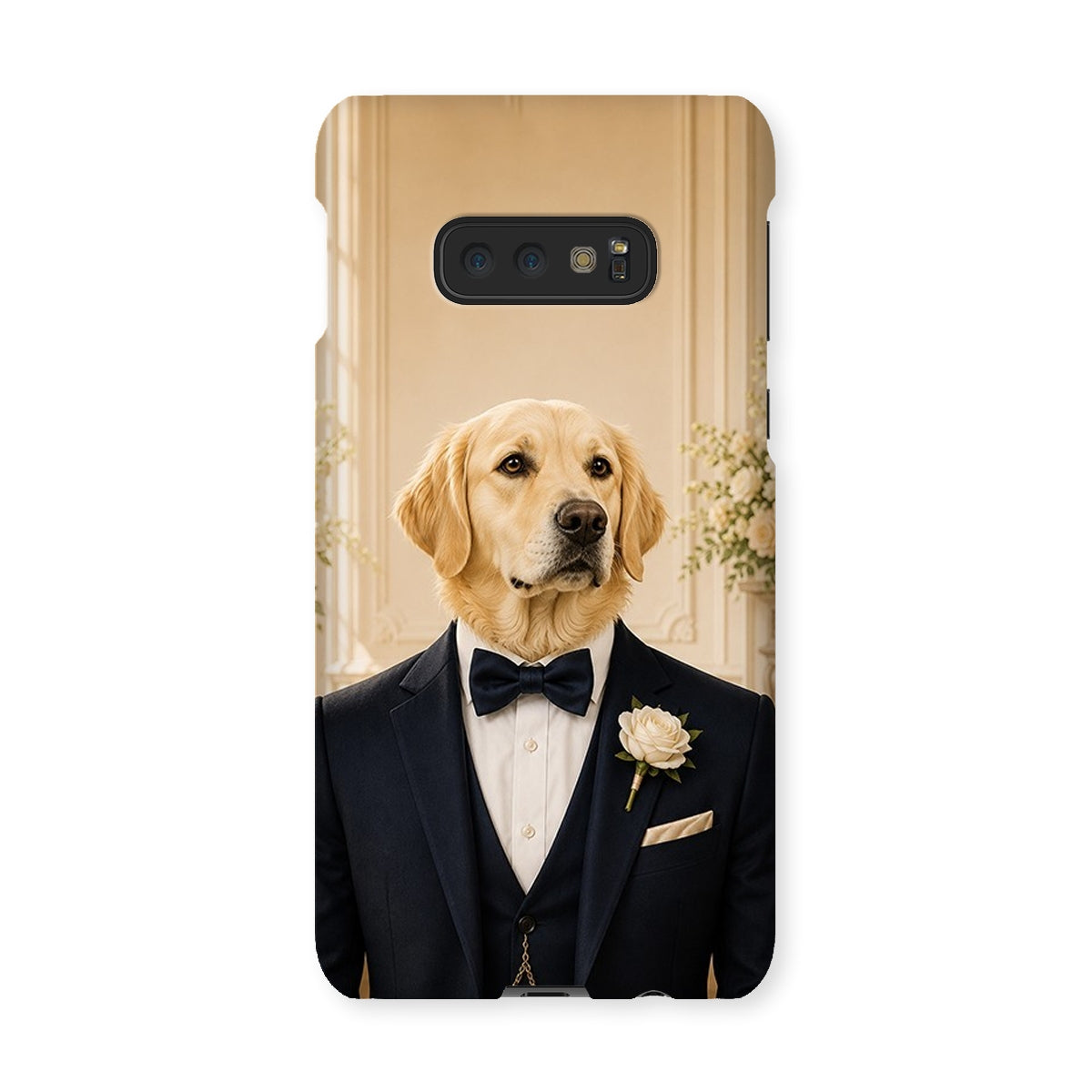 The Dapper Groom: Custom Pet Phone Case
