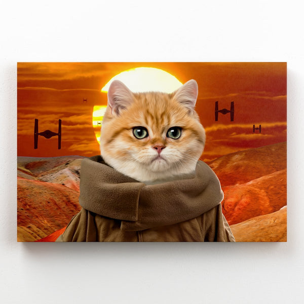 Tiny Space Alien Custom Pet Canvas | Custom Pet Canvas | Paw & Glory