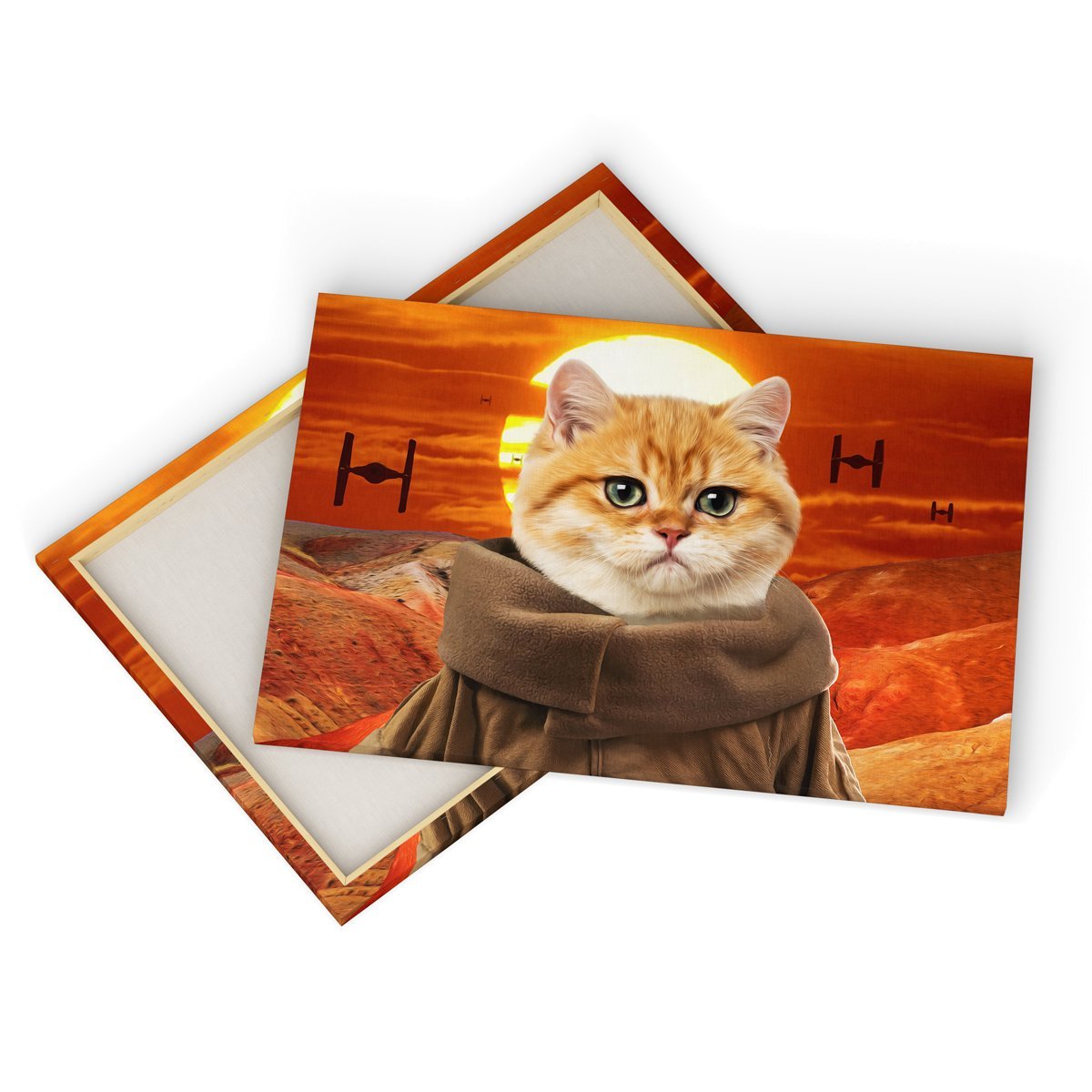 Pet Portraits | Baby Yoda 2: Custom Pet Canvas | Paw & Glory