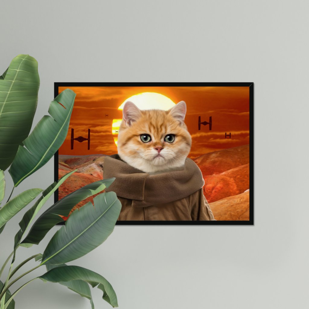 Pet Portraits | Baby Yoda 2: Custom Pet Portrait | Paw & Glory