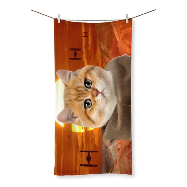 Tiny Space Alien Custom Pet Towel | Pet Lover Gift | Paw & Glory