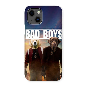 Bad Boys: Custom Pet Snap Phone Case - Paw & Glory - Dog Portraits - Pet Portraits