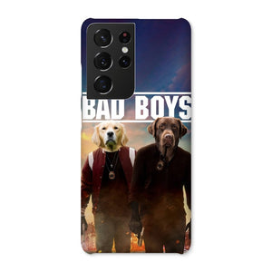 Bad Boys: Custom Pet Snap Phone Case - Paw & Glory - Dog Portraits - Pet Portraits