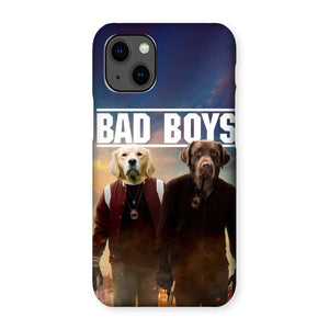 Bad Boys: Custom Pet Snap Phone Case - Paw & Glory - Dog Portraits - Pet Portraits