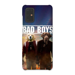 Bad Boys: Custom Pet Snap Phone Case - Paw & Glory - Dog Portraits - Pet Portraits