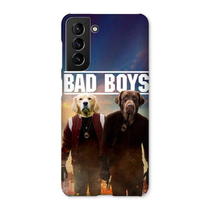 Bad Boys: Custom Pet Snap Phone Case - Paw & Glory - Dog Portraits - Pet Portraits