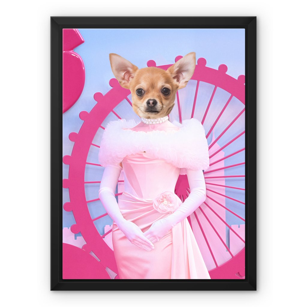 Pet Portraits | Barbie: Custom Pet Canvas | Paw & Glory